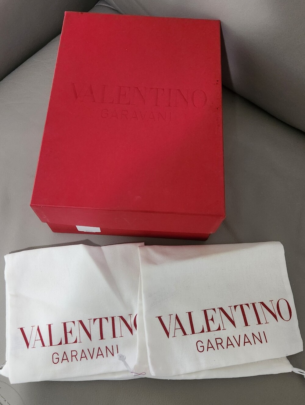 Valentino Garavani Red Shoe Box White Dustbags EMPTY